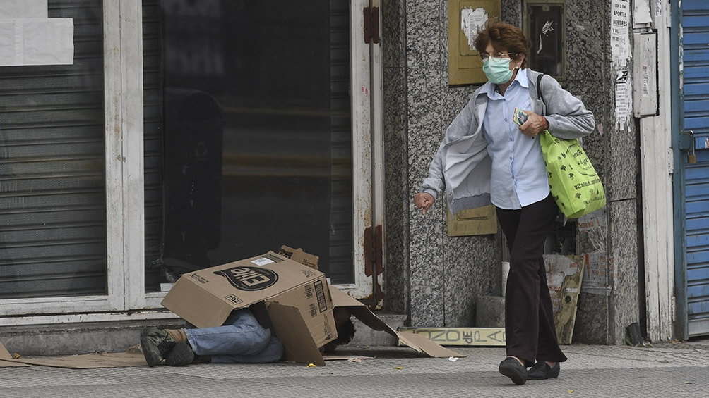 hombre en situación de calle | Desmiento es un portal de noticias sobre actualidad política, económica y social argentina, de la Provincia de Buenos Aires y sus municipios.