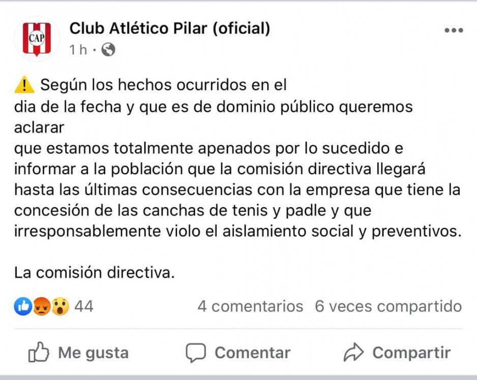 Comisión directiva club atlético pilar | Desmiento es un portal de noticias sobre actualidad política, económica y social argentina, de la Provincia de Buenos Aires y sus municipios. Con un segmento dedicado exclusivamente a combatir las fake news y la desinformación.