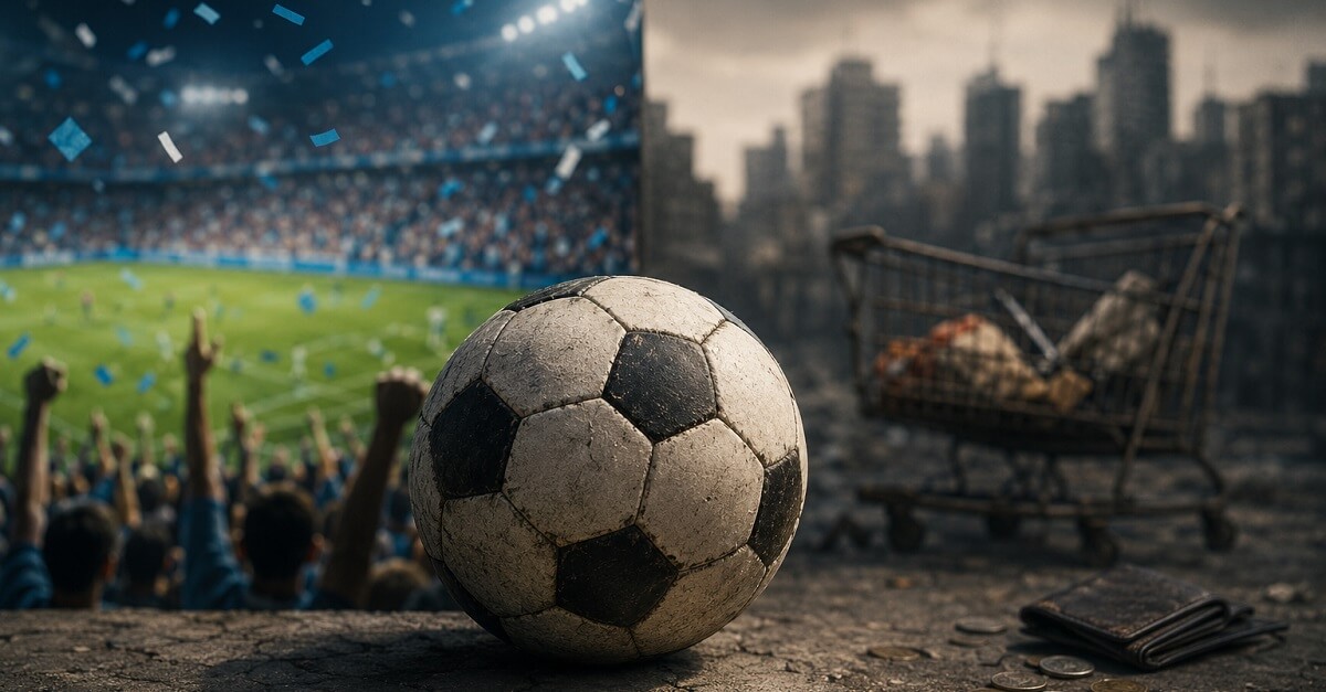 La pelota no alcanza para tapar la crisis